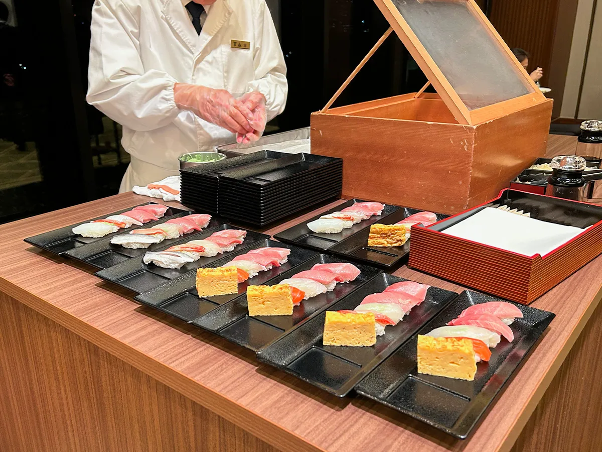 江戸前寿司コーナー