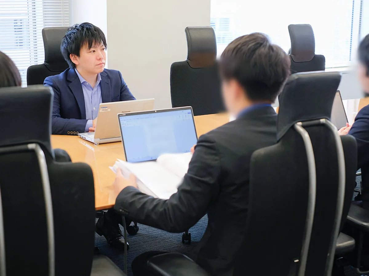 79期司法修習予定者向けのクラークの様子