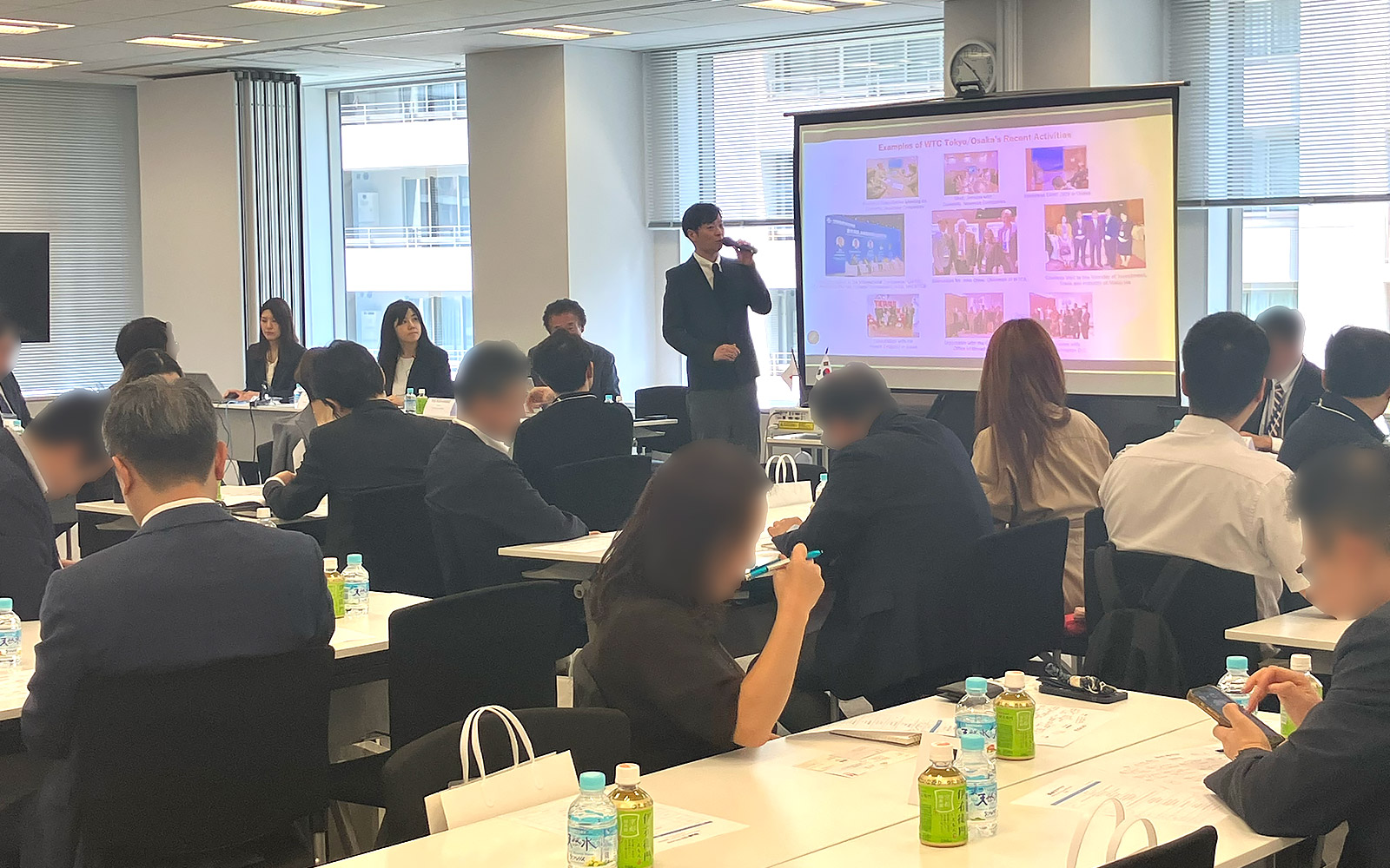 WTC主催の日韓クロスボーダー ビジネス・法務交流会の様子