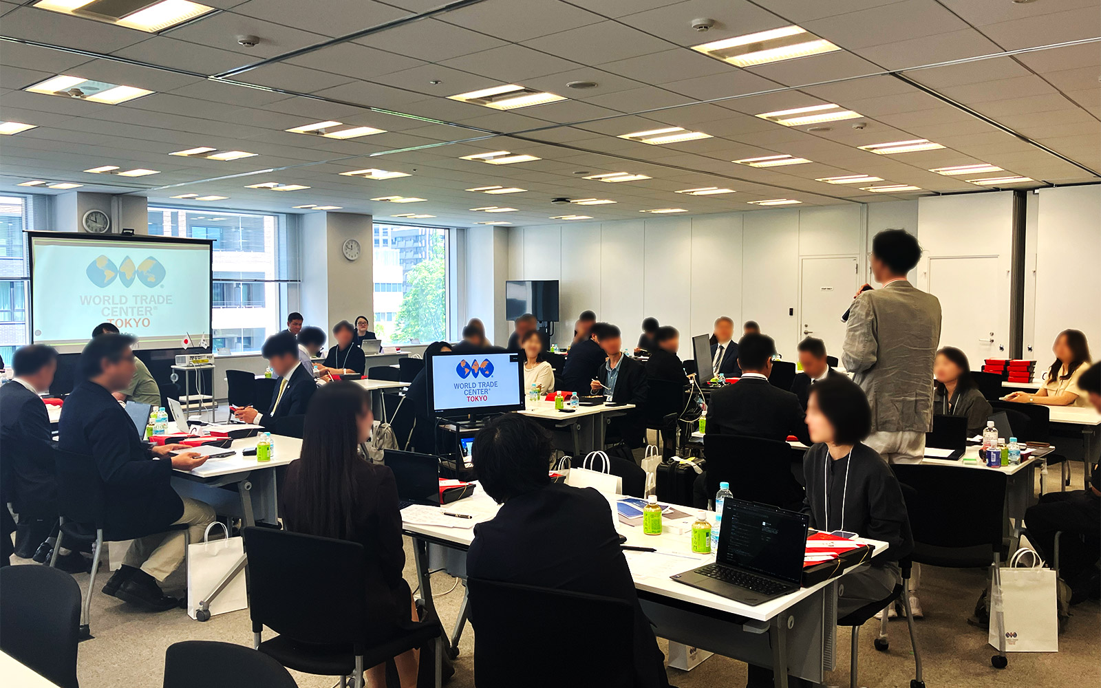 日韓クロスボーダー ビジネス・法務交流会質疑応答の様子